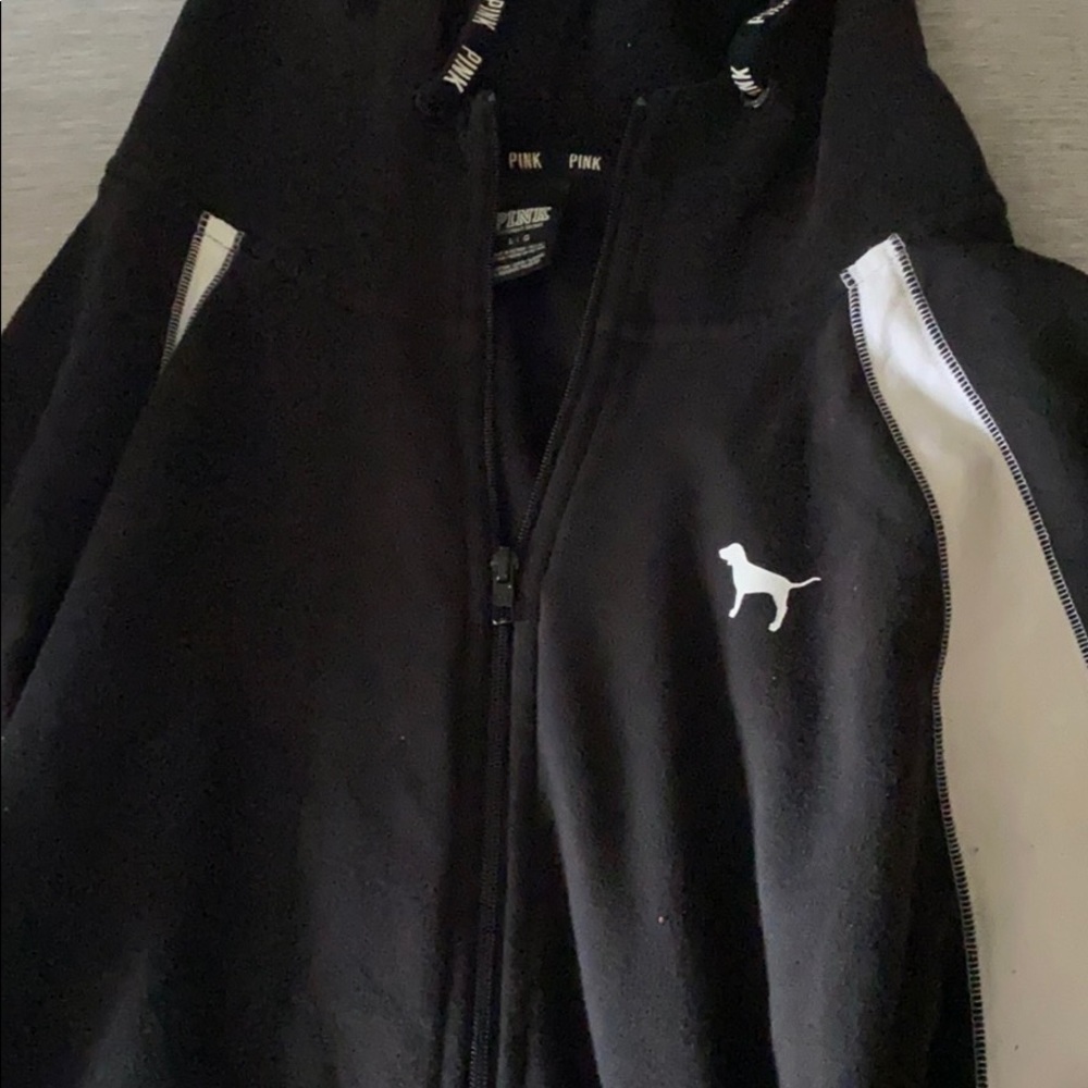 Large Victoria’s Secret PINK zip up hoodie